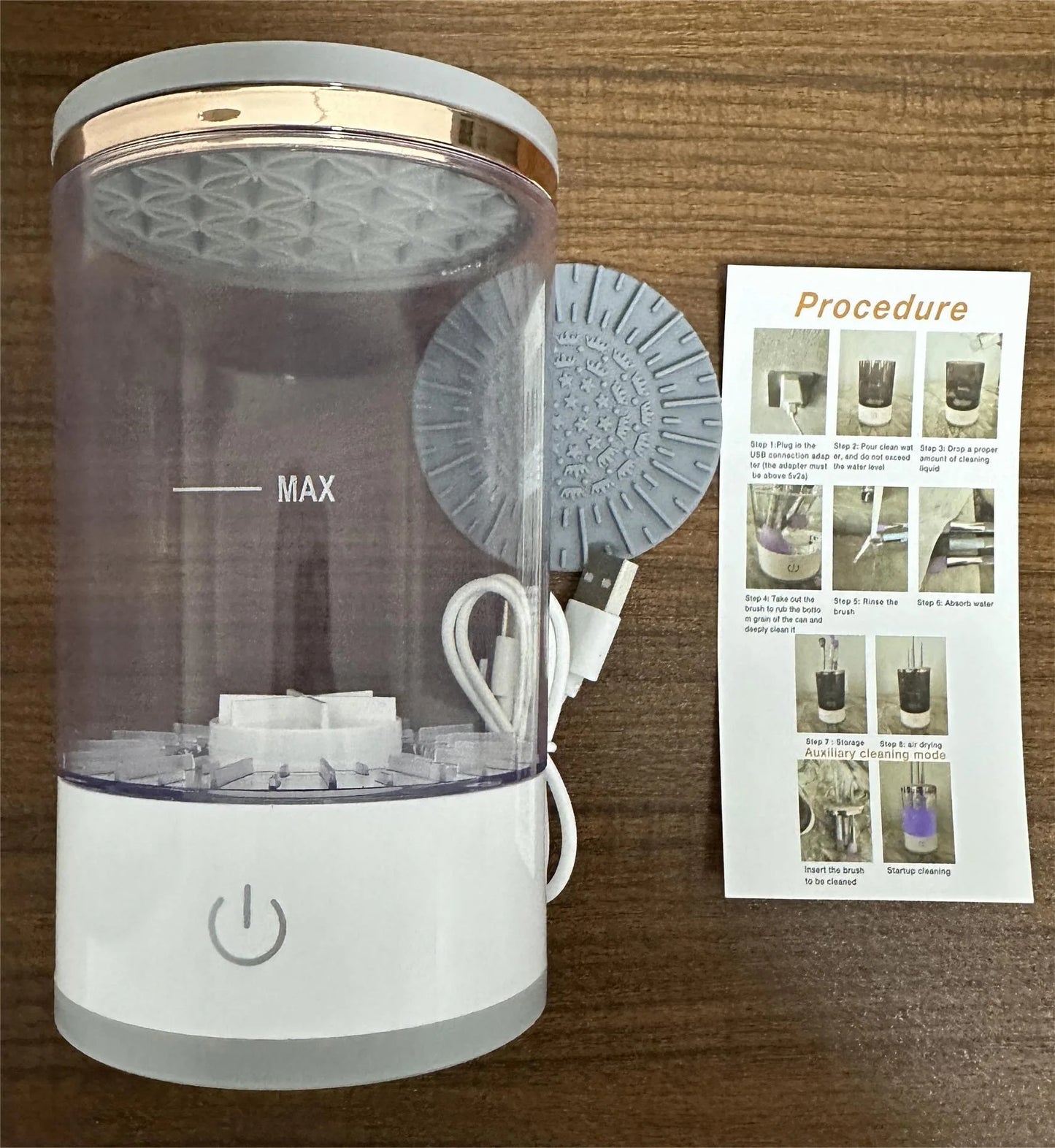 ELECTRIC MAKEUP BRUSH CLEANER MACHINE