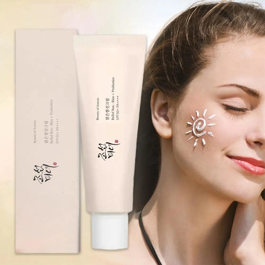 SPF50+ KOREAN SUNCREEN RICE PROBIOTICS