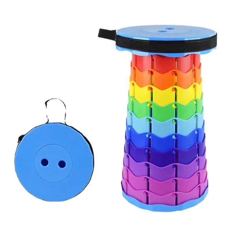 PORTABLE FOLDING STOOL