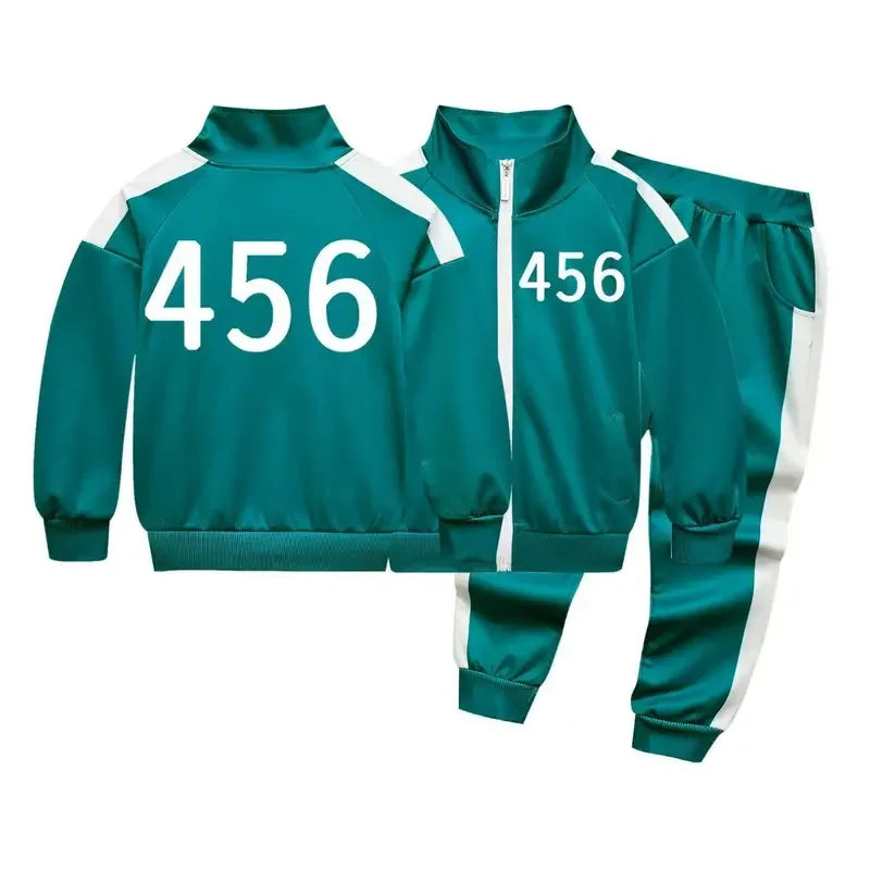 KIDS - UNISEX - SQUID GAME 456 COSTUME