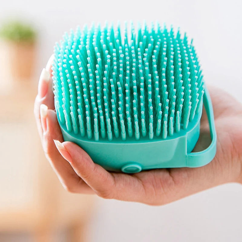 SILICONE PET BATHING BRUSH