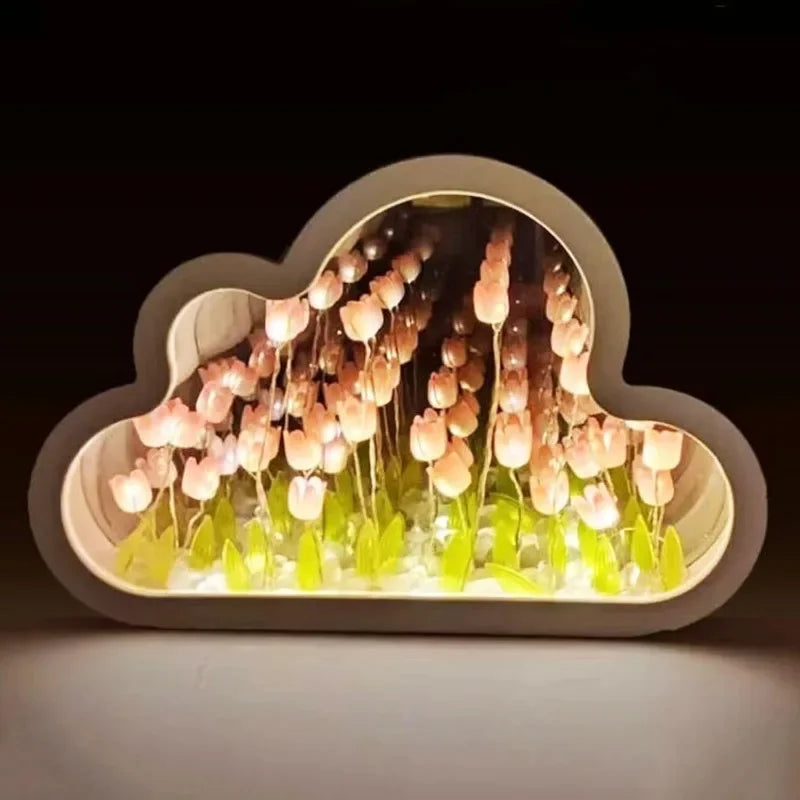 FOREVER CLOUD TULIPS MIRROR