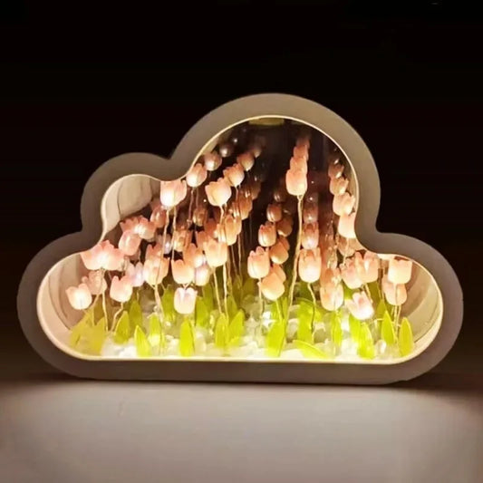 FOREVER CLOUD TULIPS MIRROR