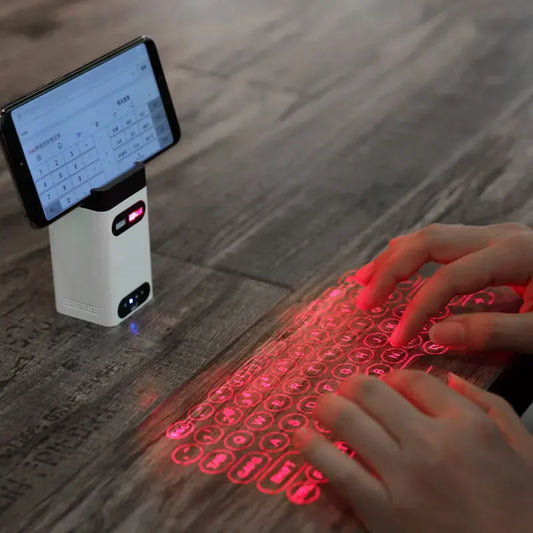 VIRTUAL LASER PROJECTION KEYBOARD with STAND