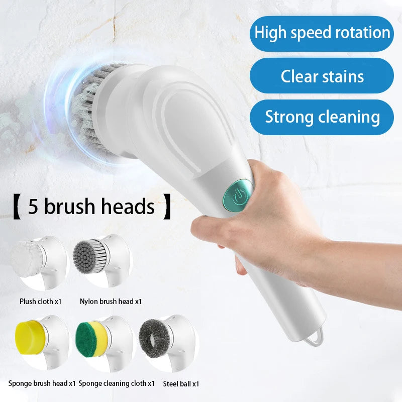5 IN 1 ELECTRIC CLEANING BRUSH