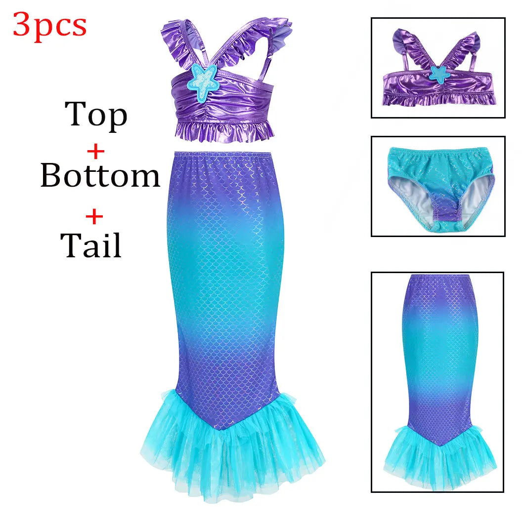 KIDS- GIRLS- MERMAID COSTUME