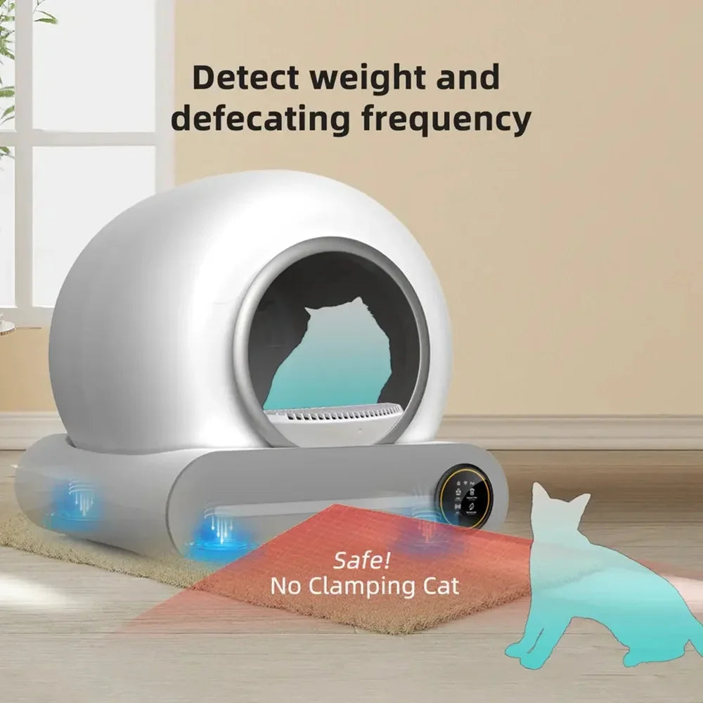 AUTOMATIC SMART CLEANING CAT LITTER BOX