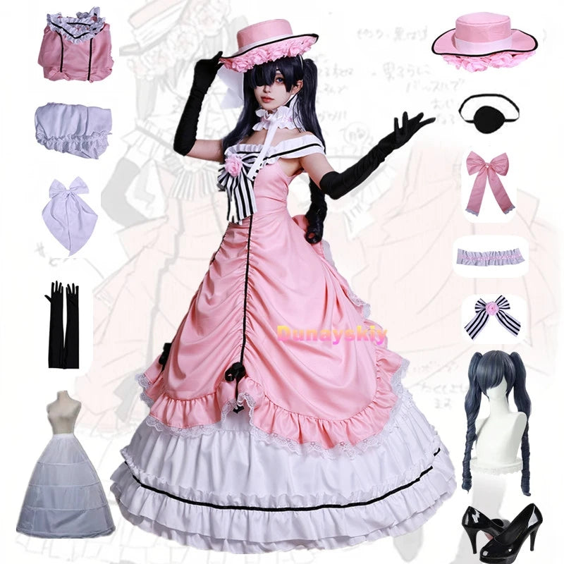ADULT- WOMEN - ANIME BLACK BUTLER COSPLAY