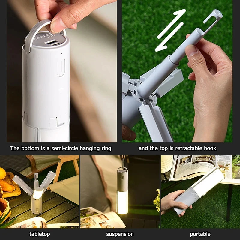 FOLDABLE CAMPING OUTDOOR LAMP