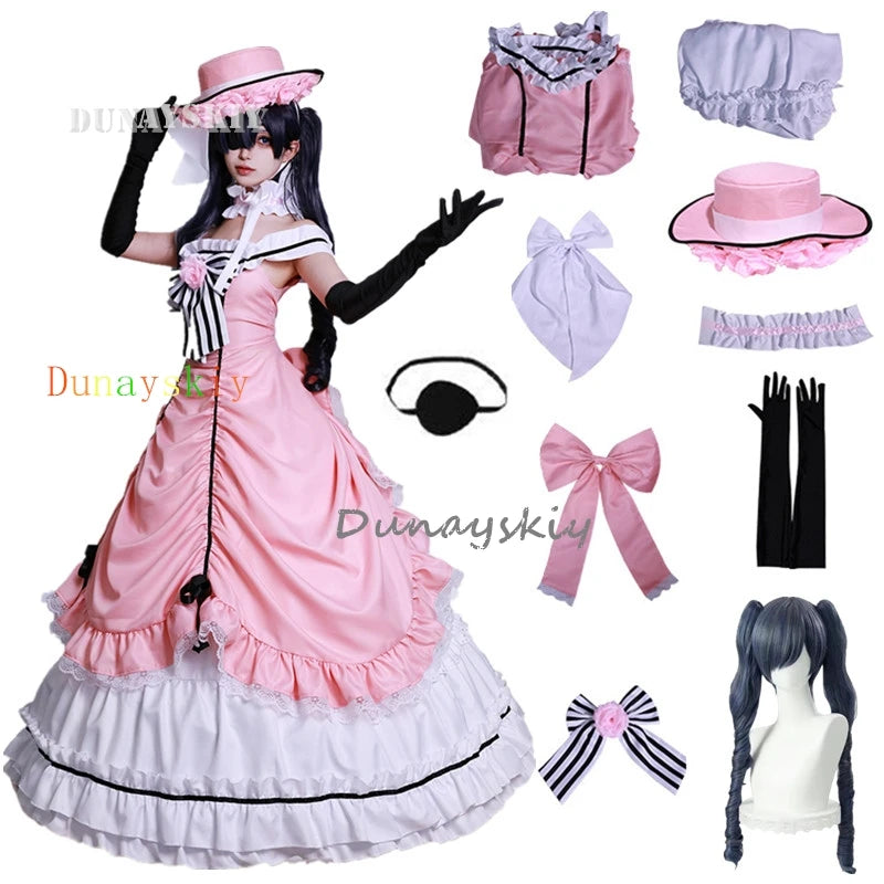 ADULT- WOMEN - ANIME BLACK BUTLER COSPLAY
