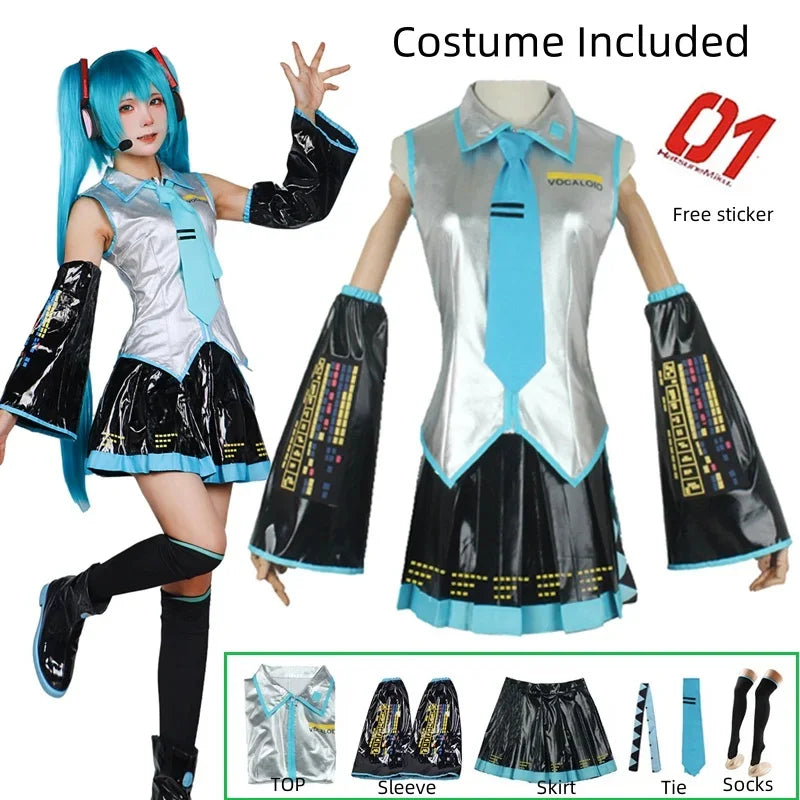 ADULT - WOMEN- MIKU COSPLAY