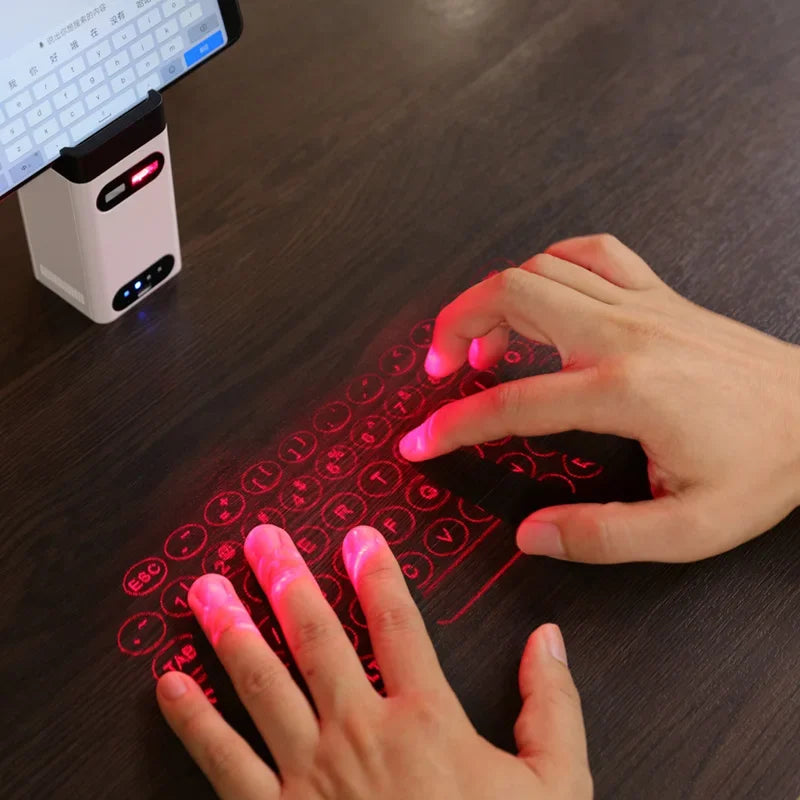 VIRTUAL LASER PROJECTION KEYBOARD with STAND