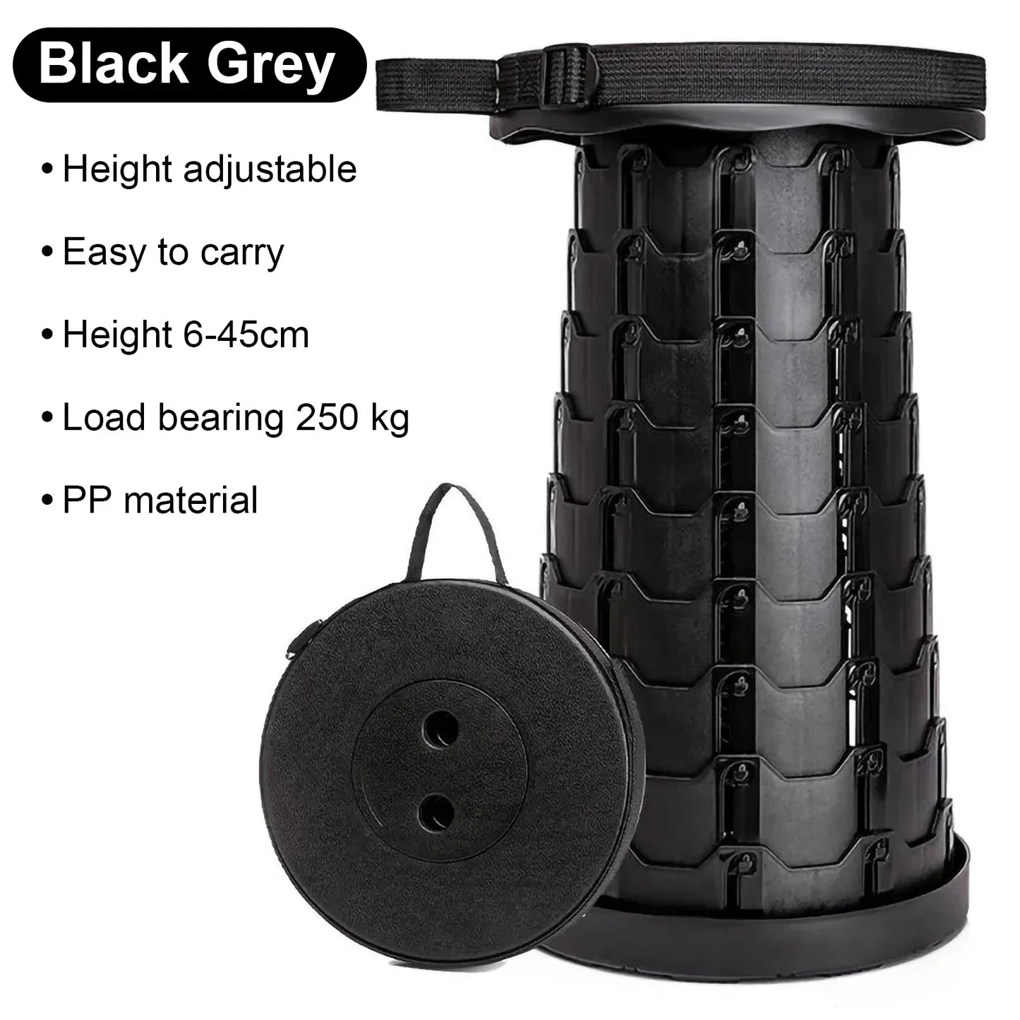 PORTABLE FOLDING STOOL