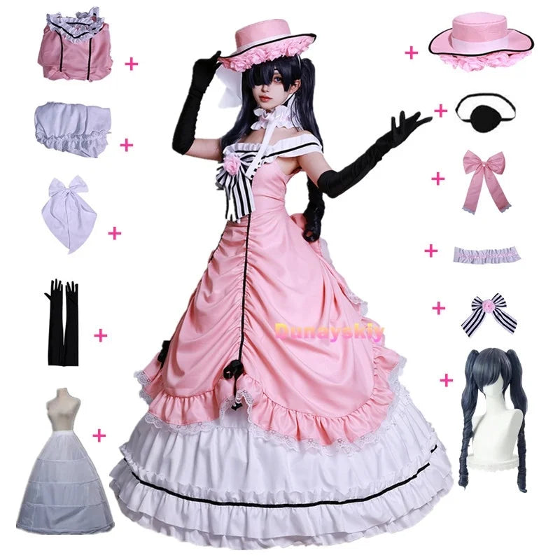 ADULT- WOMEN - ANIME BLACK BUTLER COSPLAY