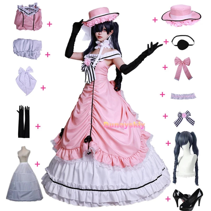 ADULT- WOMEN - ANIME BLACK BUTLER COSPLAY