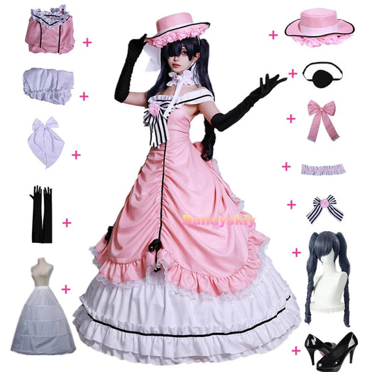 ADULT- WOMEN - ANIME BLACK BUTLER COSPLAY