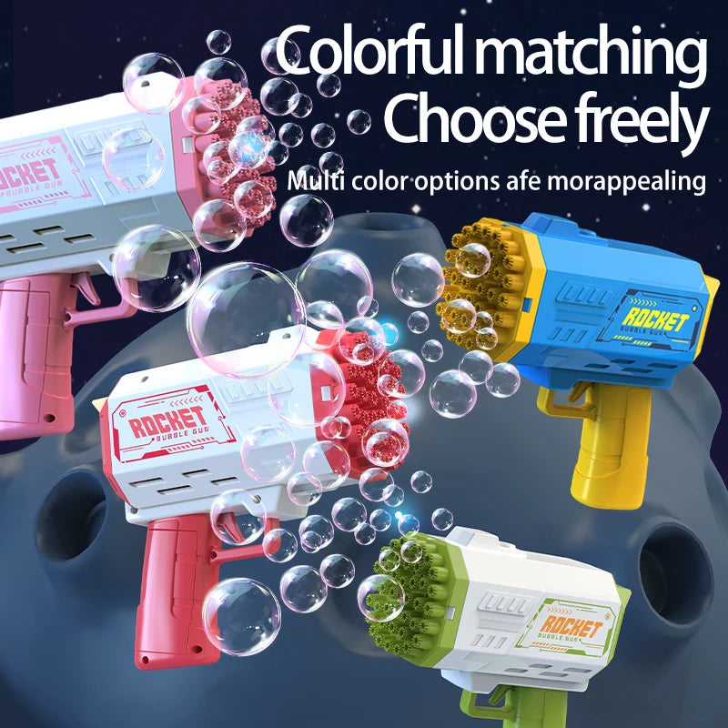 40 HOLE CHILDREN BUBBLE GUN