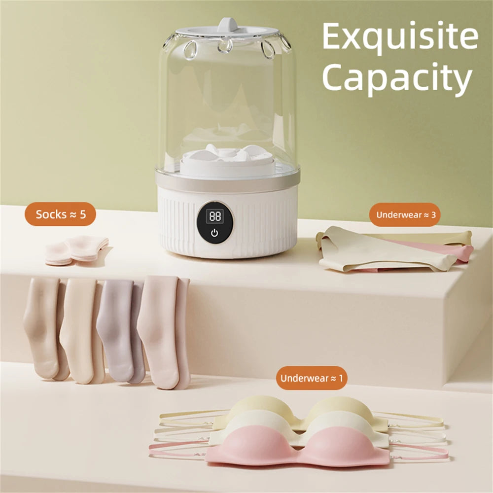 PORTABLE TRAVEL WASHING MACHINE