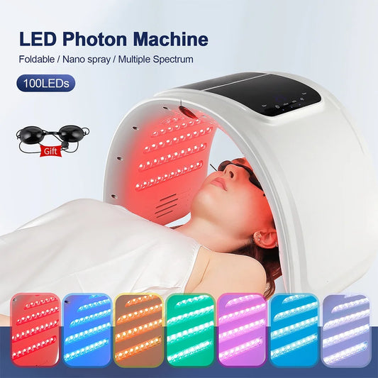 LED FACE MASK LIGHT THERAPY- 7 LED LIGHT