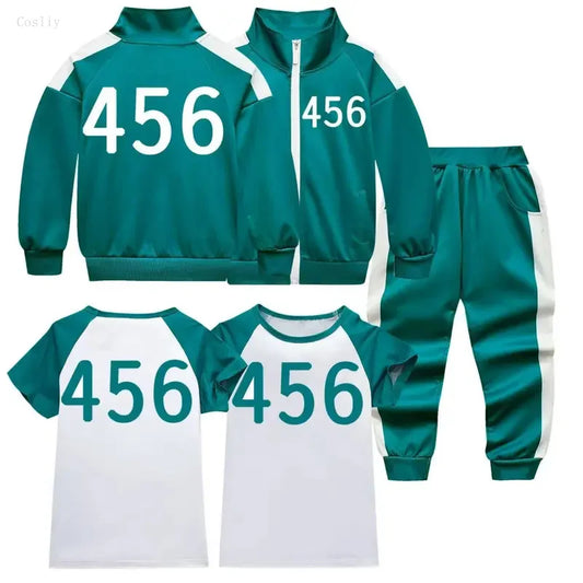 KIDS - UNISEX - SQUID GAME 456 COSTUME