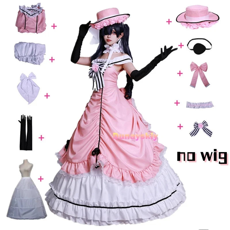 ADULT- WOMEN - ANIME BLACK BUTLER COSPLAY