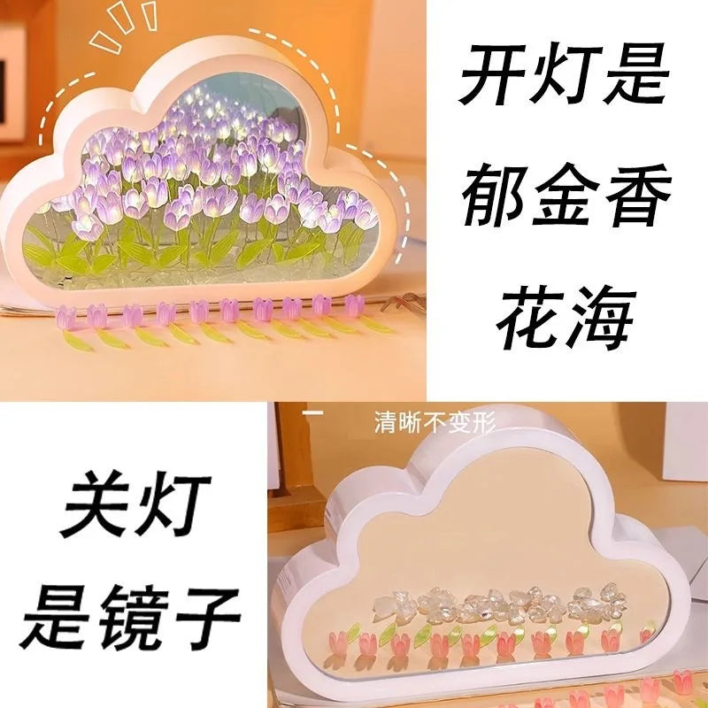 FOREVER CLOUD TULIPS MIRROR
