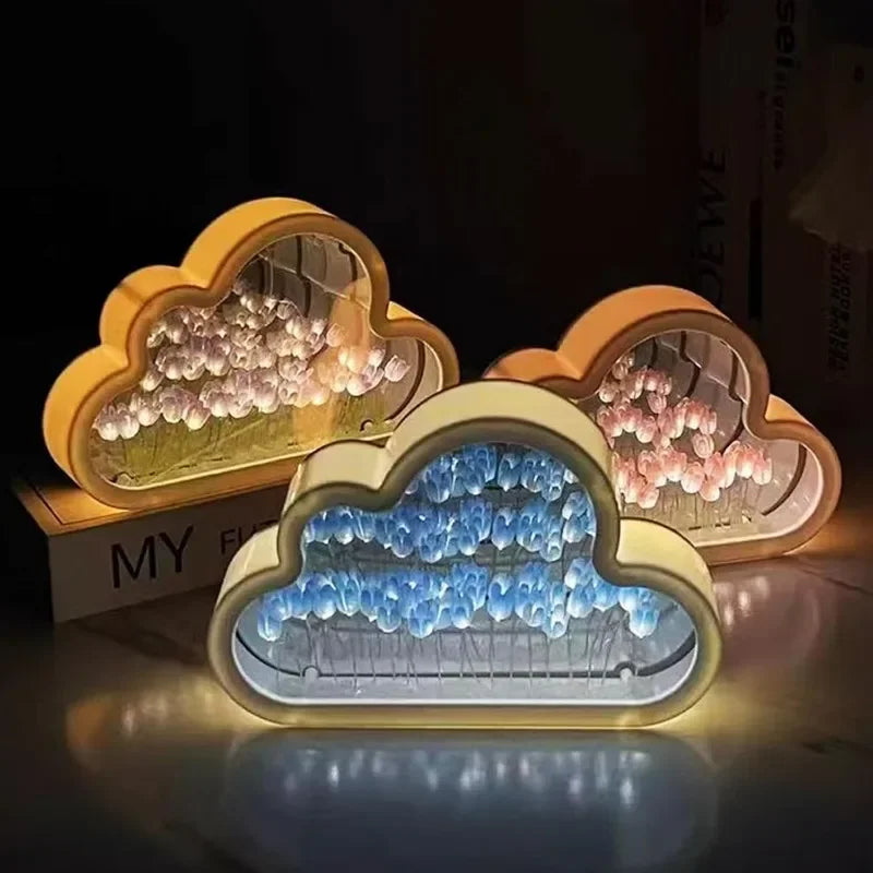 FOREVER CLOUD TULIPS MIRROR