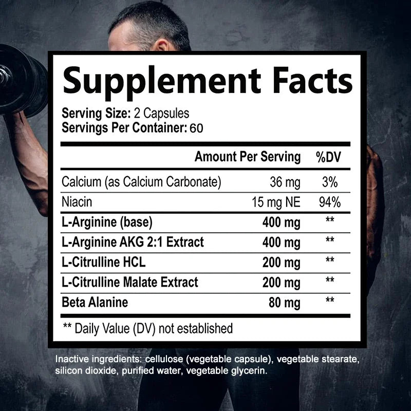 NITRIC OXIDE SUPPLEMENT