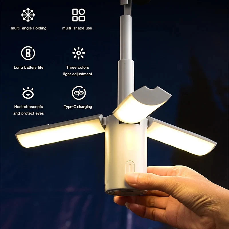 FOLDABLE CAMPING OUTDOOR LAMP