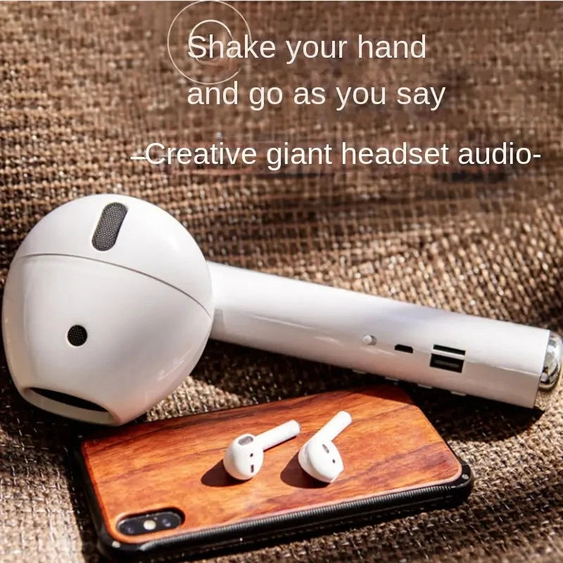 GIANT AIRPODS WIRELESS SPEAKER