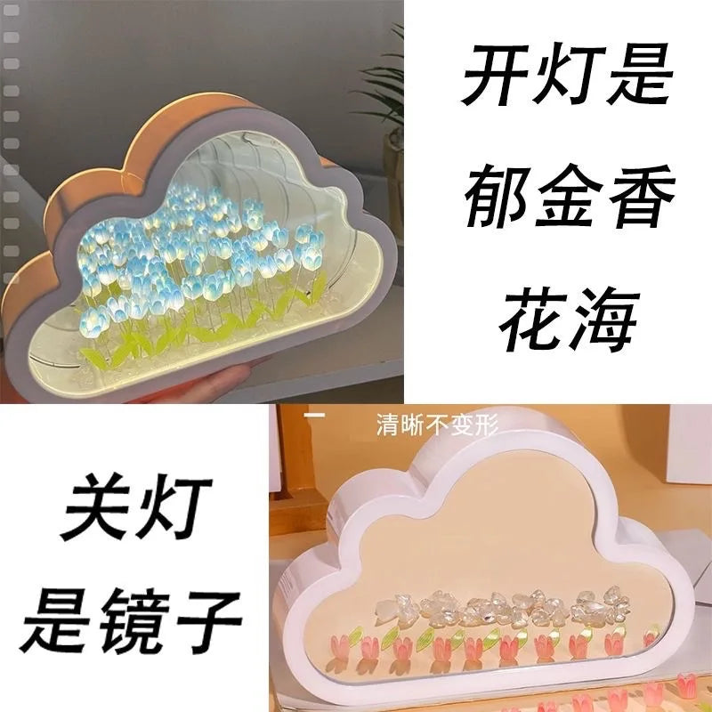 FOREVER CLOUD TULIPS MIRROR