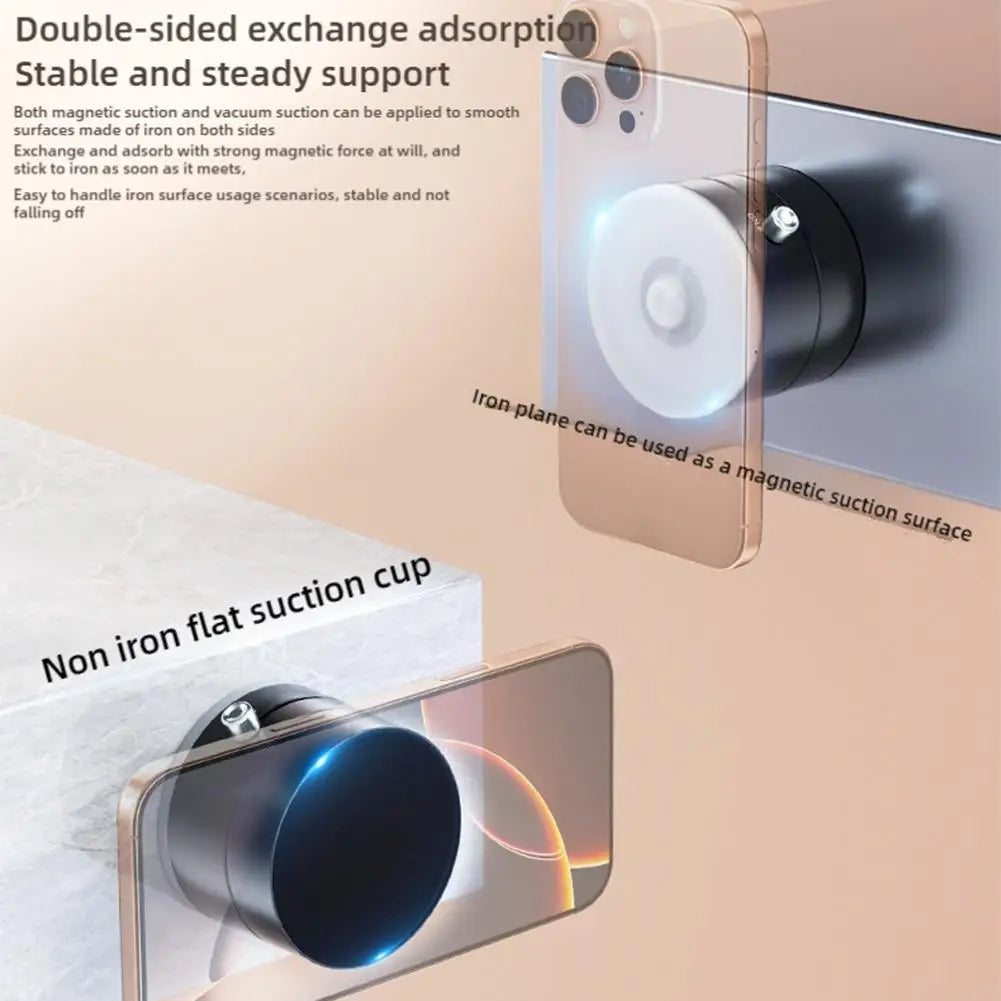 MAGNETIC VACUUM SUCTION PHONE HOLDER