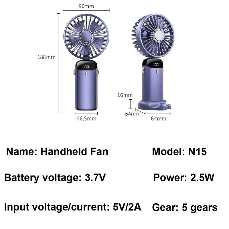 USB FOLDABLE MINI FAN
