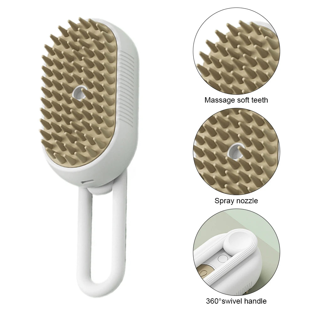 3 IN 1 ELECTRIC CAT / DOG  STEAM & BRUSH