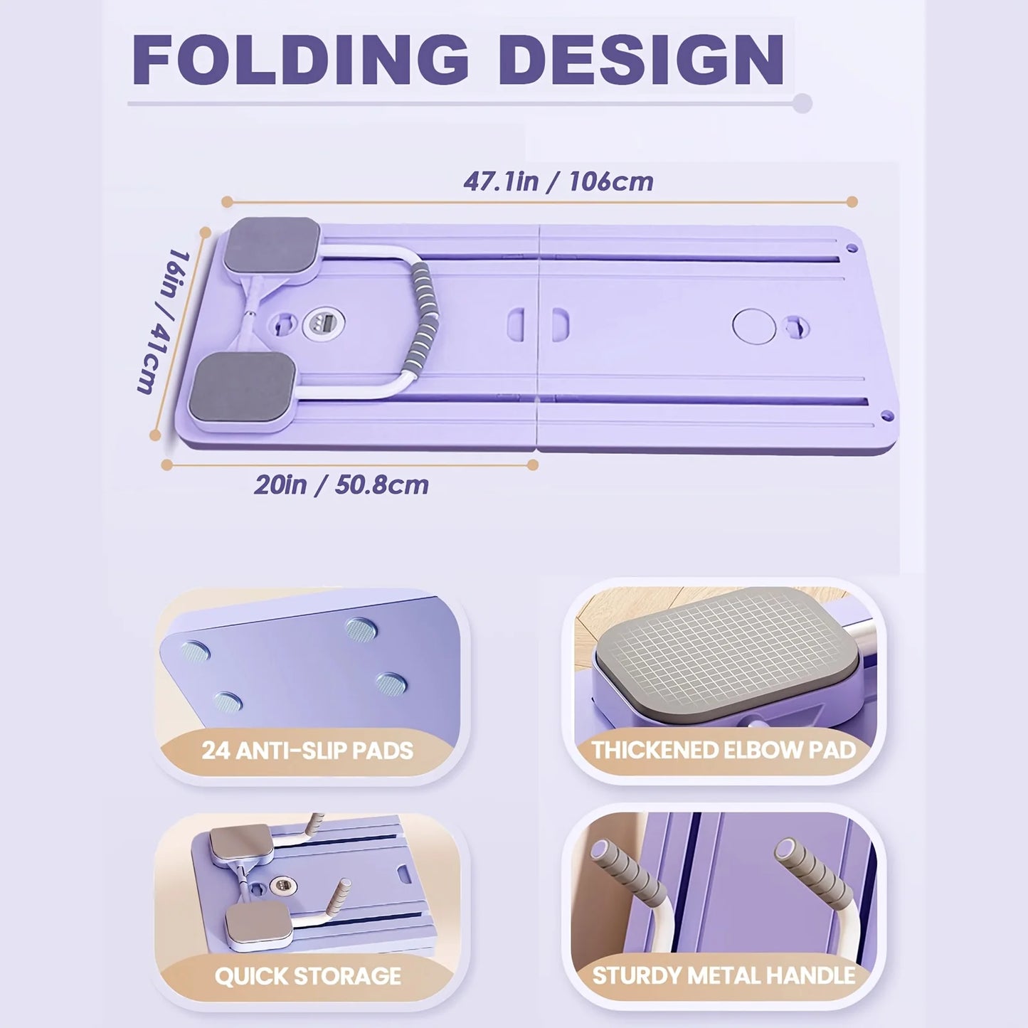 FOLDABLE PILATE MACHINE