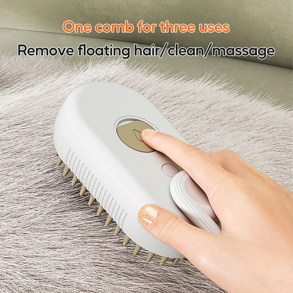3 IN 1 ELECTRIC CAT / DOG  STEAM & BRUSH