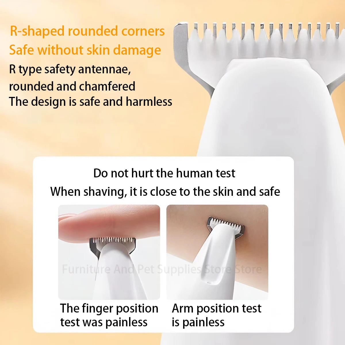 LED PET HAIR TRIMMER