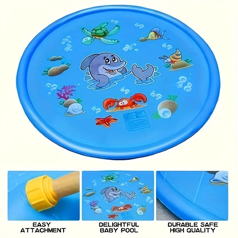 INFLATABLE SPLASH PAD WATER TOY