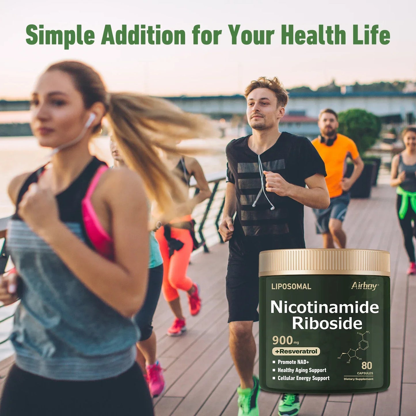 NAD+-LIPOSOMAL NICOTINAMIDE RIBOSIDE, RESVERATROL