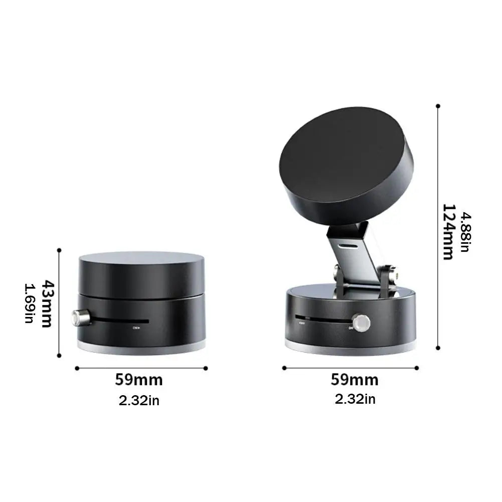 MAGNETIC VACUUM SUCTION PHONE HOLDER