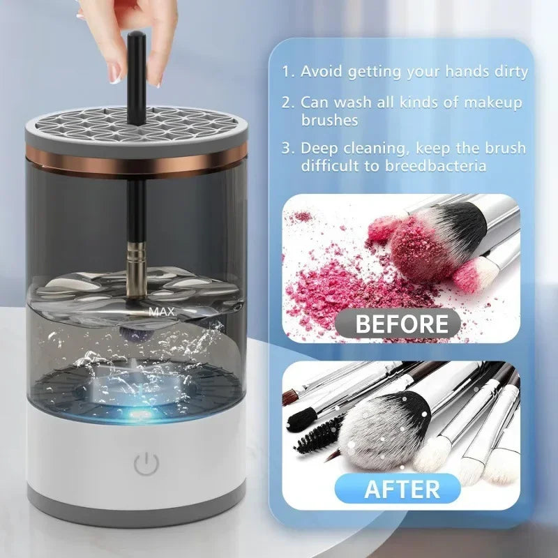 ELECTRIC MAKEUP BRUSH CLEANER MACHINE