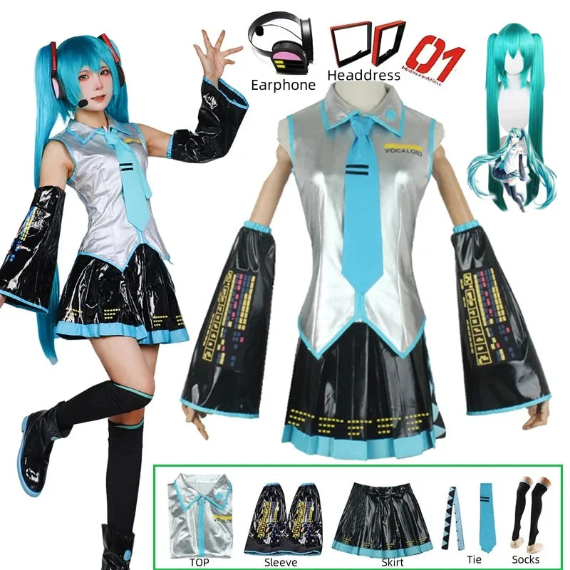 ADULT - WOMEN- MIKU COSPLAY