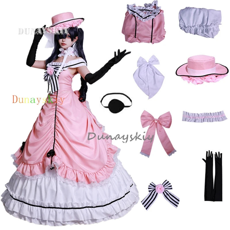 ADULT- WOMEN - ANIME BLACK BUTLER COSPLAY
