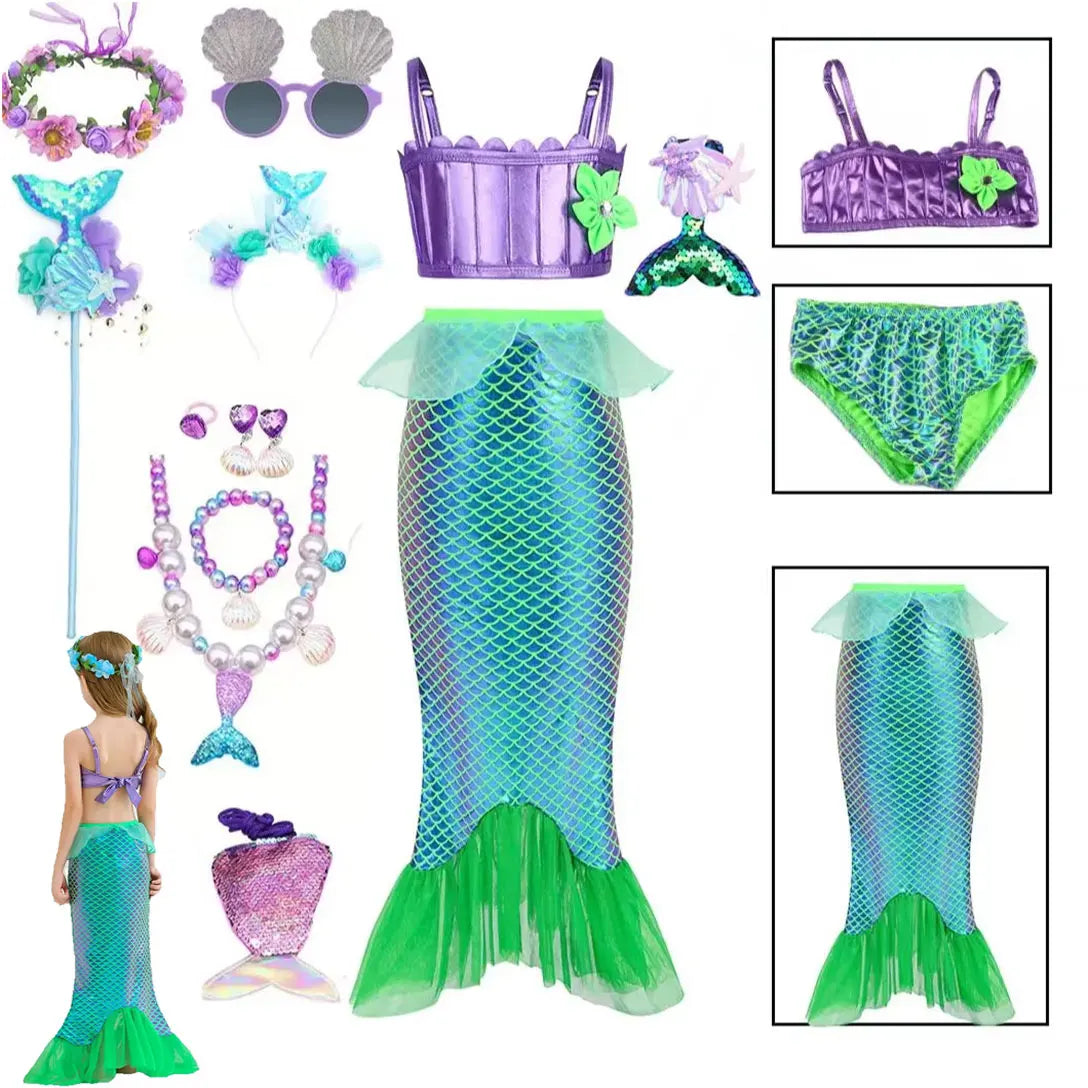 KIDS- GIRLS- MERMAID COSTUME