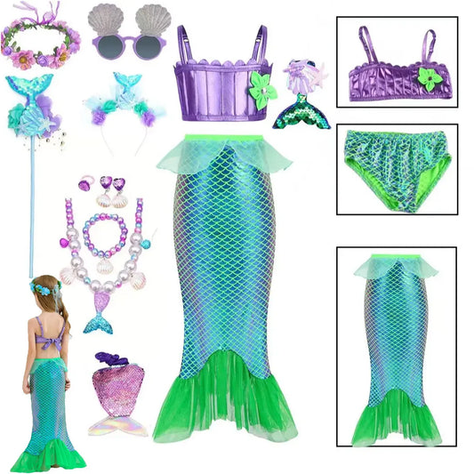KIDS- GIRLS- MERMAID COSTUME