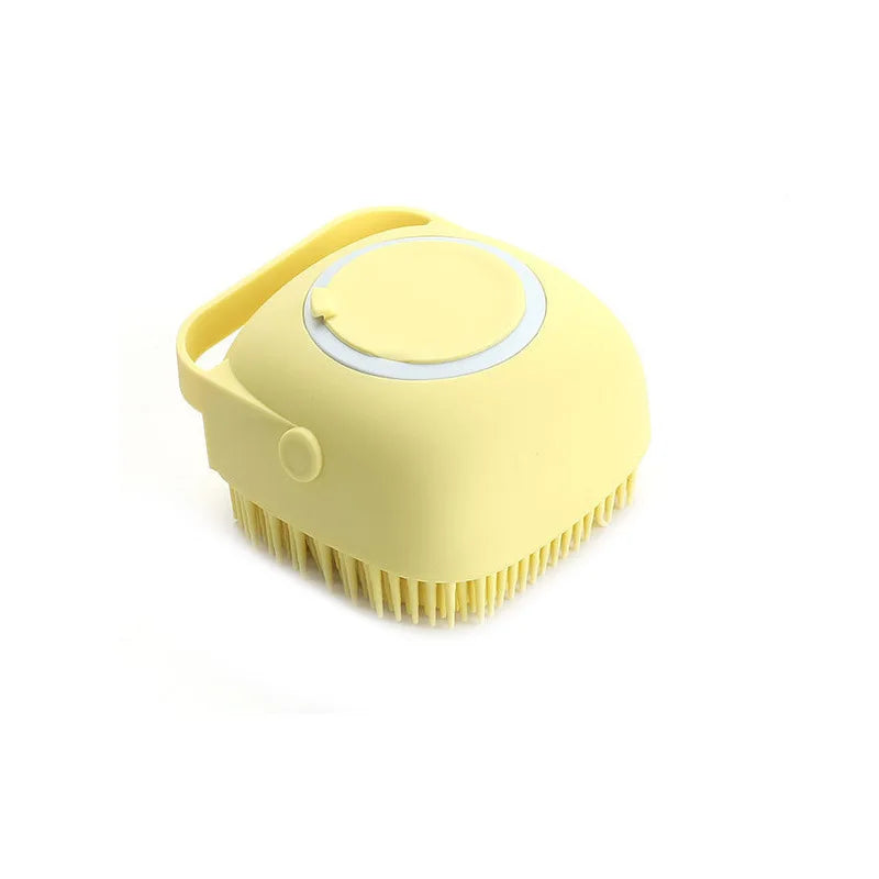 SILICONE PET BATHING BRUSH
