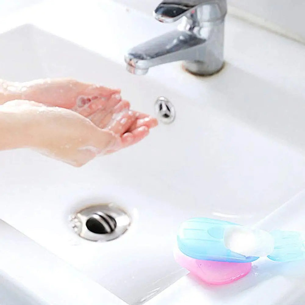 DISPOSABLE SOAP PAPER SHEETS