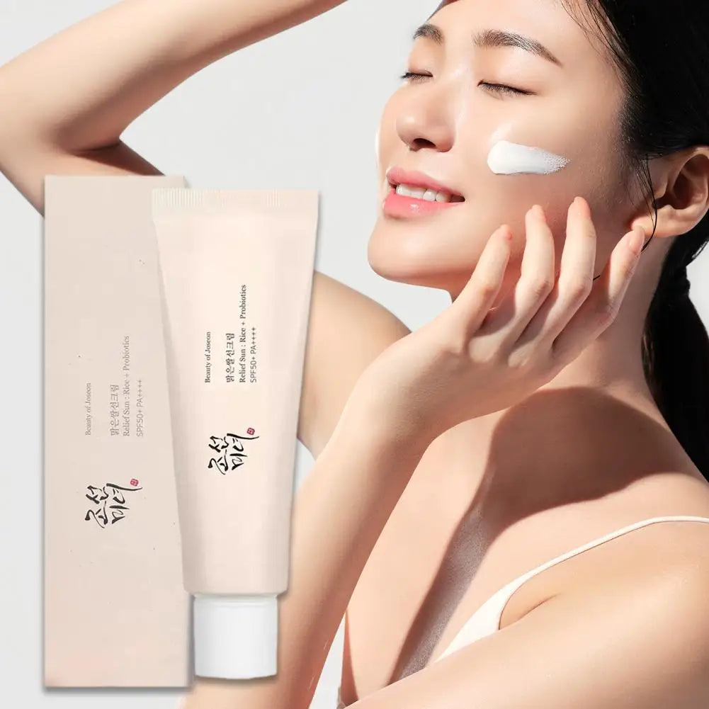 SPF50+ KOREAN SUNCREEN RICE PROBIOTICS