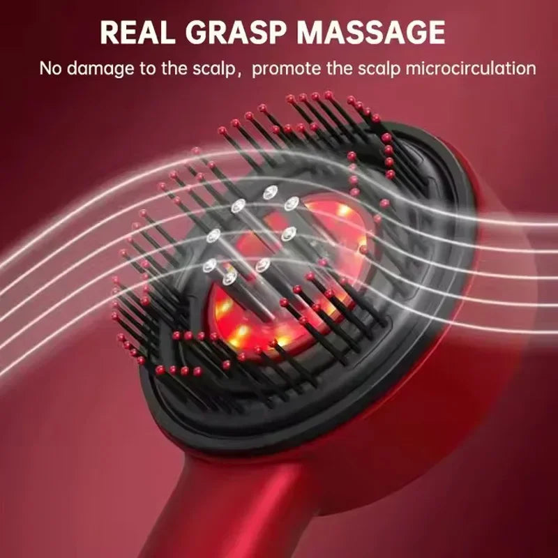3 IN 1 ELECTRIC HAIR SCALP MASSAGER WITH OIL APPLICATOR
