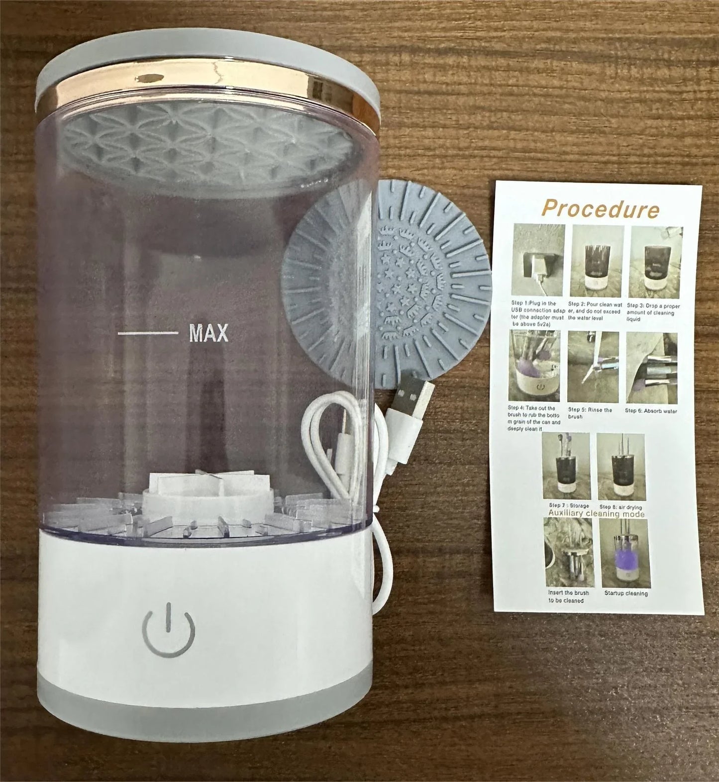 ELECTRIC MAKEUP BRUSH CLEANER MACHINE